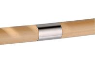 V2A V4A الخشب درابزين موصلات ، 42.4mm 180 درجة مستقيم موصل
